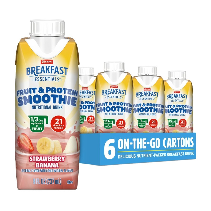 Smoothie Drink Factory - Carnation Fruit Protein 8oz