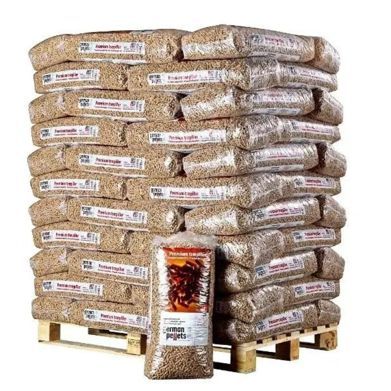 Biomass Pellets Factory - Beech Wood 15kg Bags Heating