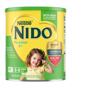 Dry Milk Manufacturer - Nido Fortificada 56.3oz Canister