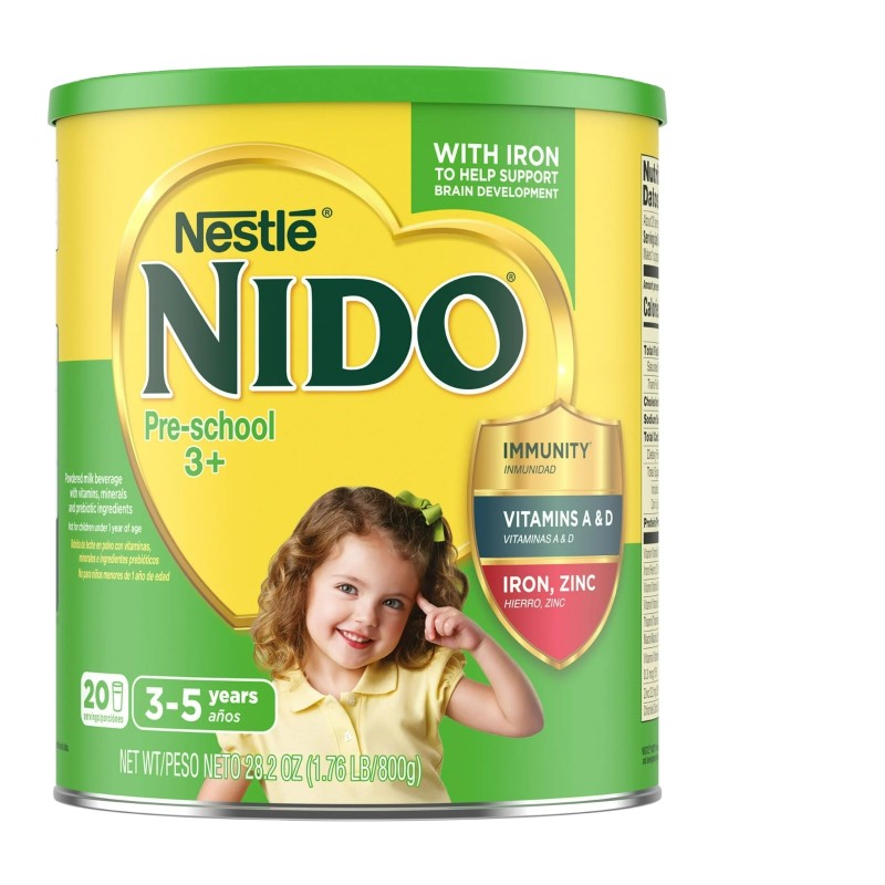 Dry Milk Manufacturer - Nido Fortificada 56.3oz Canister