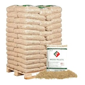 Biomass Pellets Factory - Europe 15kg Plastic Bags