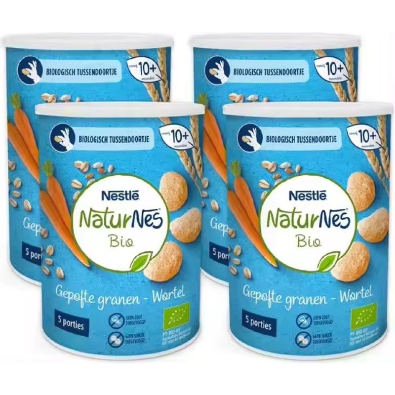 Baby Food Manufacturer - Nestle Naturnes Organic 4x90g