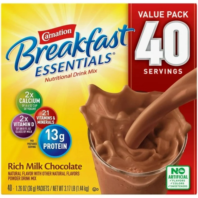 Vitamin Drink Manufacturer - Carnation 40 Packets Glucose Rich