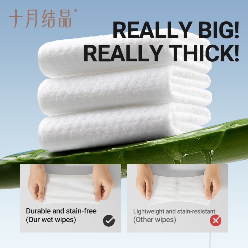 Baby Wipes Factory - OEM Custom Aloe Essence Cleaning Wipes