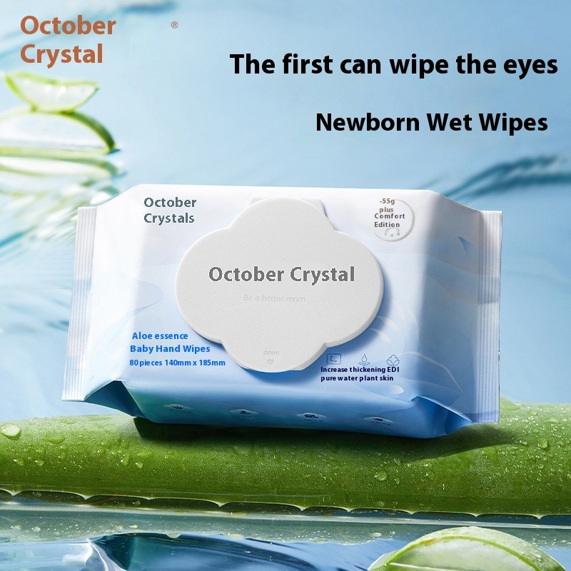 Baby Wipes Manufacturer - OEM Custom Aloe Essence Cleaning Wipes