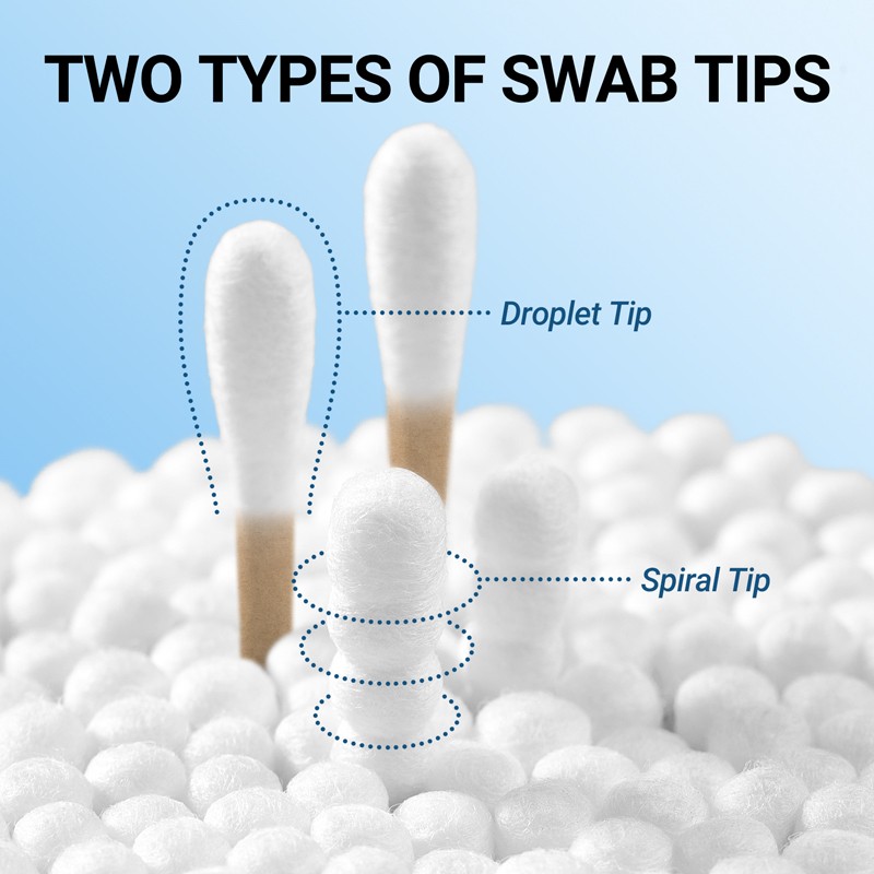 Baby Cotton Swabs Manufacturer - OEM Custom Organic Paper Stick Swabs