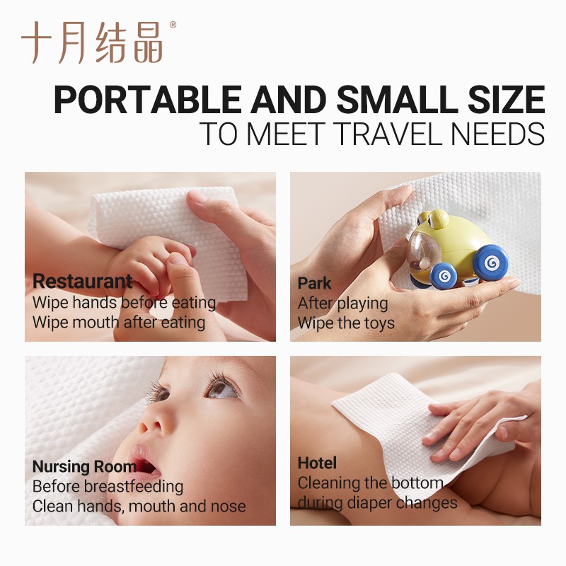 Baby Wipes Factory - OEM Custom Aloe Essence Cleaning Wipes