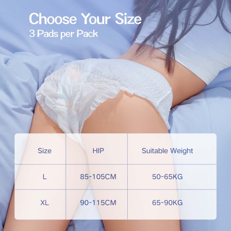 Sanitary Underwear Factory - OEM Custom High Absorbency Disposable Pants