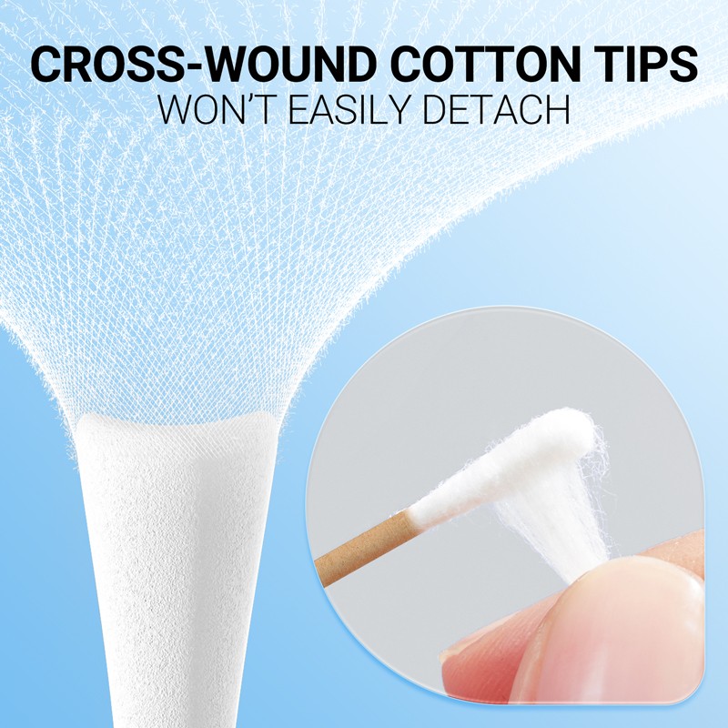 Baby Cotton Swabs Manufacturer - OEM Custom Organic Paper Stick Swabs