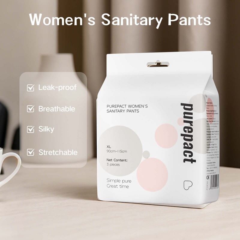 Sanitary Underwear Factory - OEM Custom High Absorbency Disposable Pants