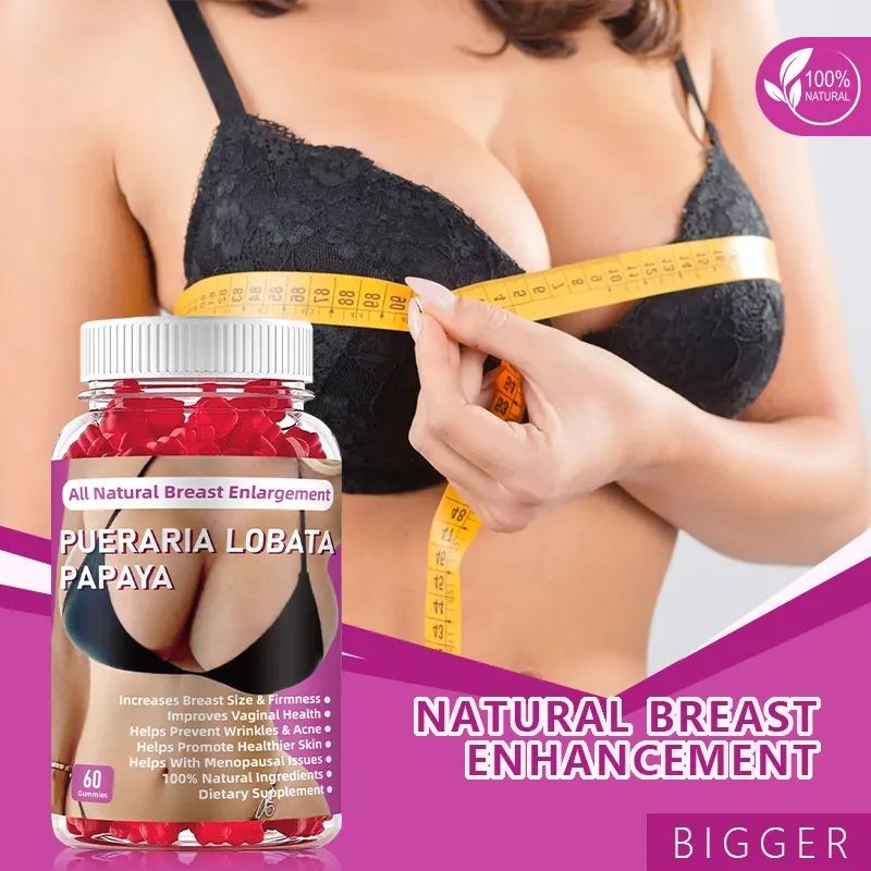 OEM Label Natural Breast Enhancement Butt Enlarge Papaya Gummies
