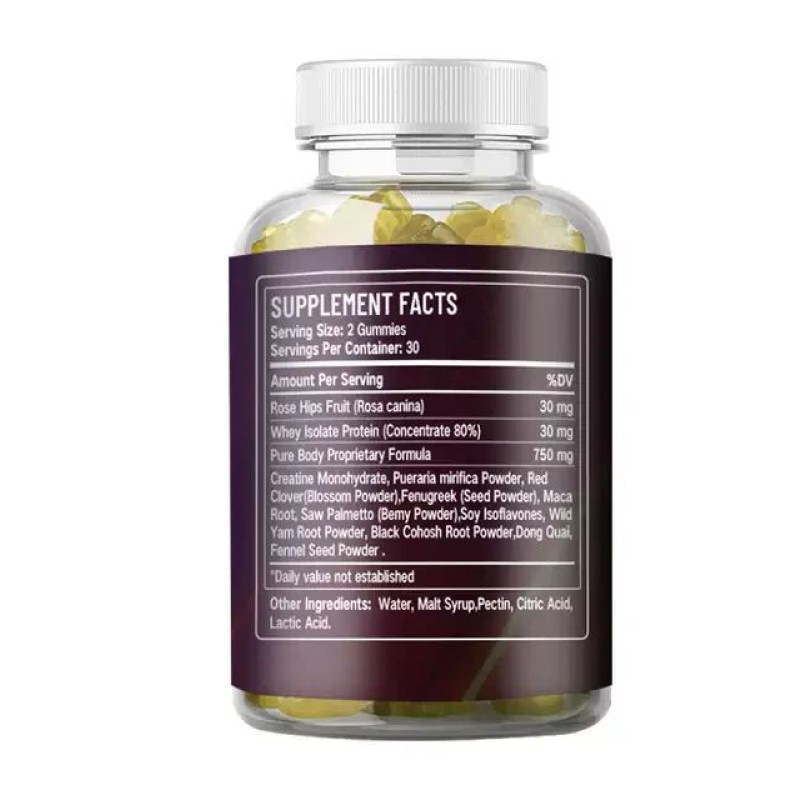 OEM Health Care Supplements Hip Buttock Gummies