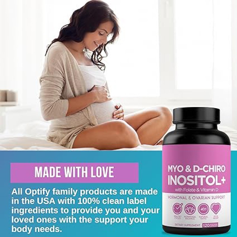Healthy Ovarian Support and Hormonal Balance Myo-inositol Inositol Gummies