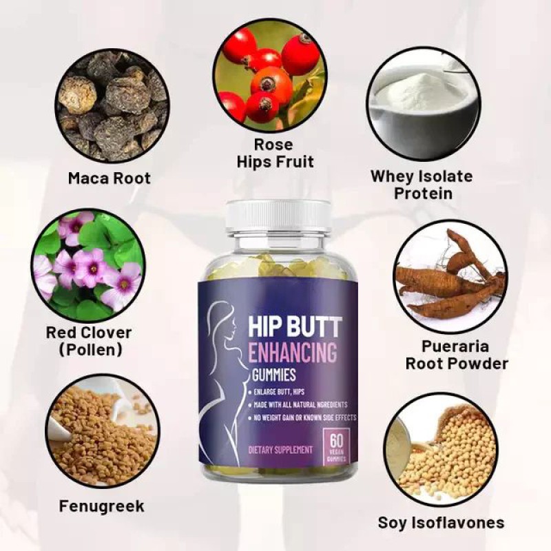 OEM Health Care Supplements Hip Buttock Gummies