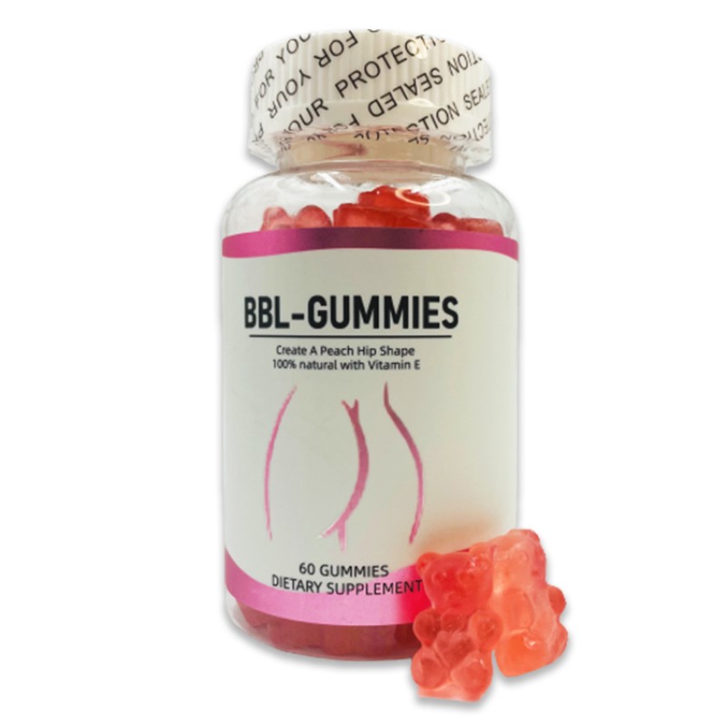 OEM Private Label Food Supplement Bigger Hips and Butt Enhancement Women's Gummies BBL Gummies
