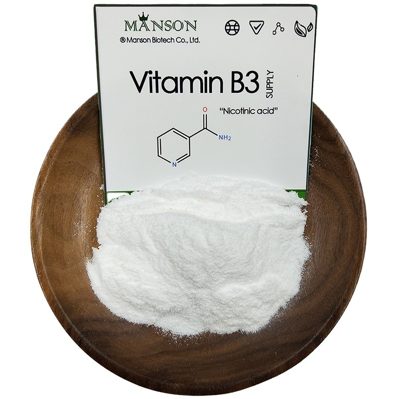 Cosmetic Grade CAS 98-92-0 Nicotinamide Vitamin B3 Powder