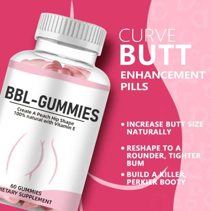 OEM Natural Organic Butt Enlargement Enhancement Hip Booster Gummy BBL Gummies