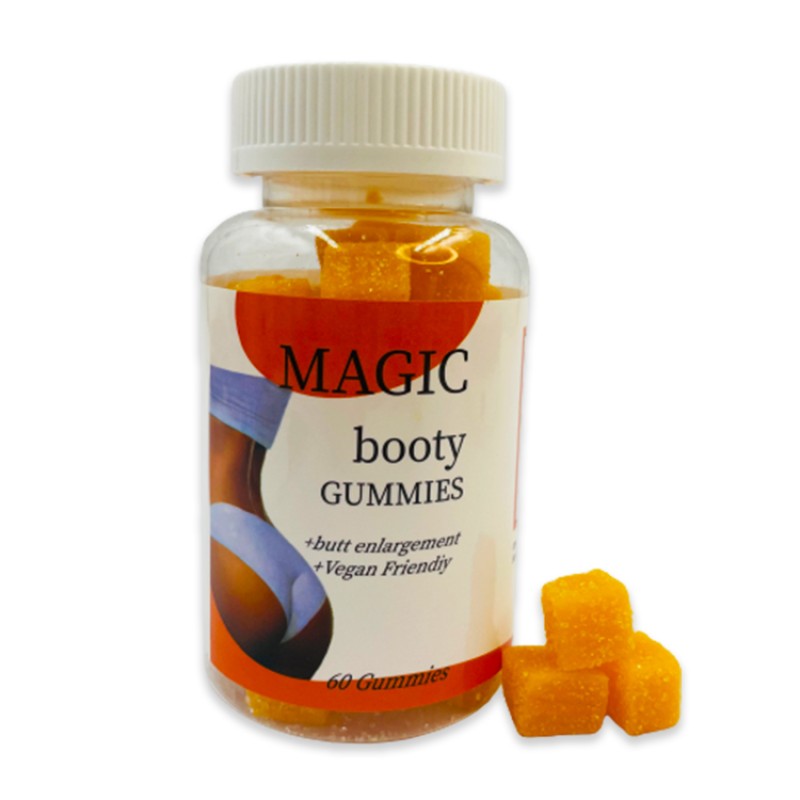 Private Label OEM Breast Enhancement and Hip Enlargement Buttock Butt Enhancement Lifter Natural Sugar Free BBL Gummies