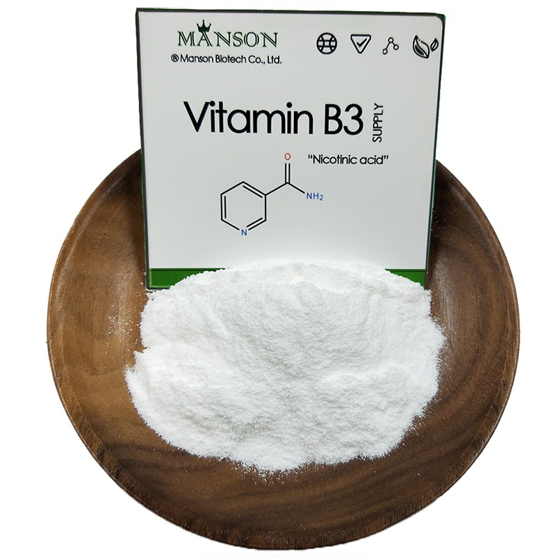 Cosmetic Grade CAS 98-92-0 Nicotinamide Vitamin B3 Powder