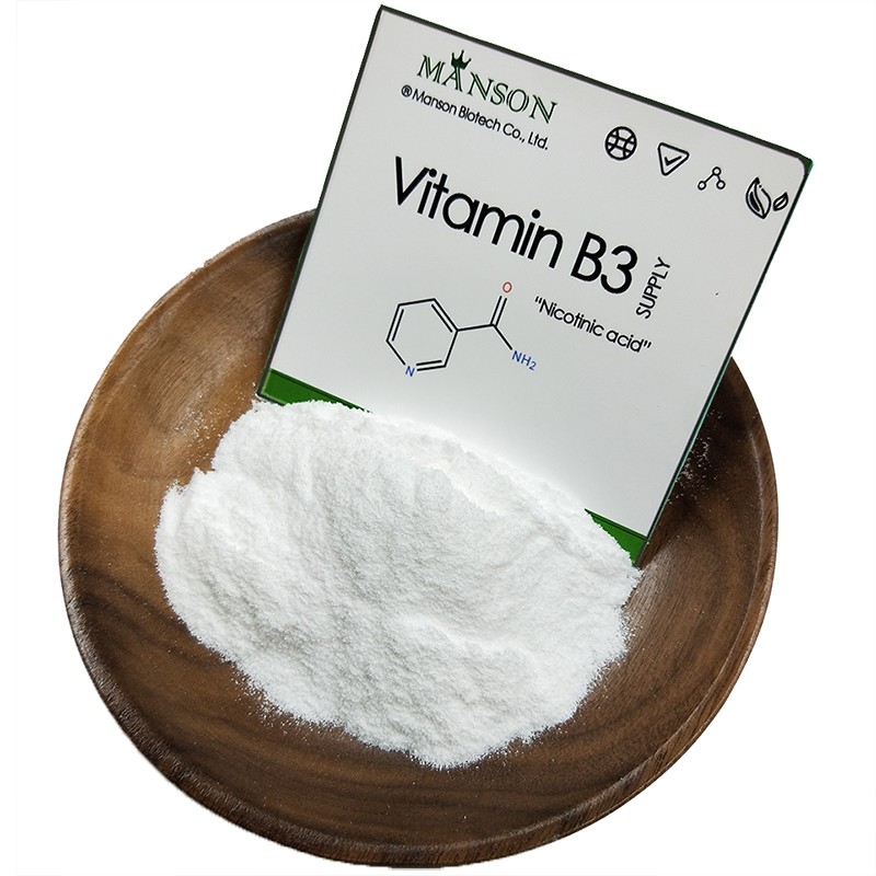 Cosmetic Grade CAS 98-92-0 Nicotinamide Vitamin B3 Powder