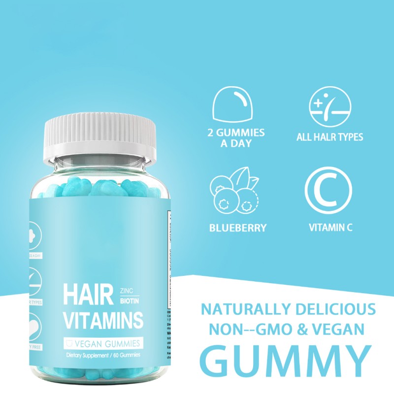 Private Label Vegan Biotin Gummies