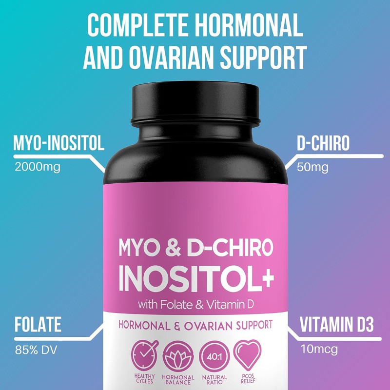 OEM Healthcare Supplement D-chiro Fertility Inositol Gummies