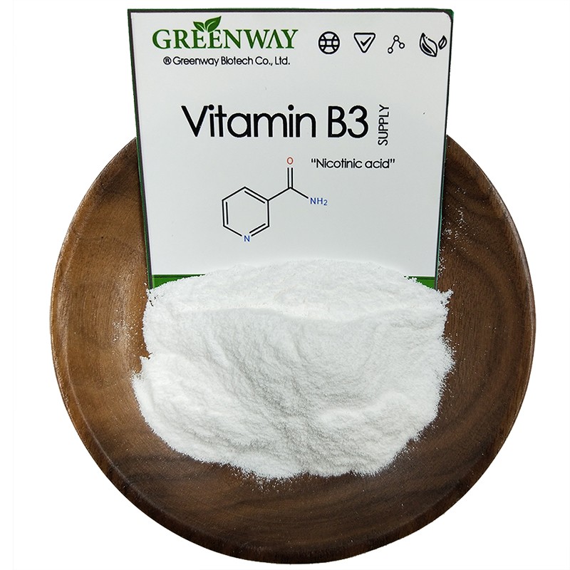 Cosmetic Grade CAS 98-92-0 Nicotinamide Vitamin B3 Powder
