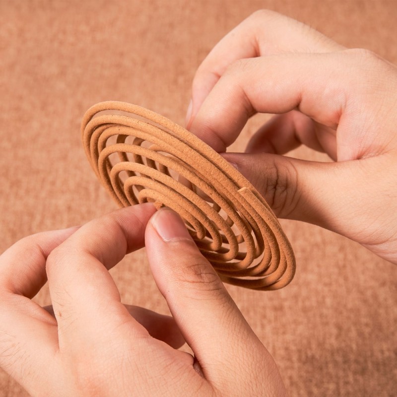 Mosquito Repellent Supplier - Long-lasting Sandalwood Type Coil