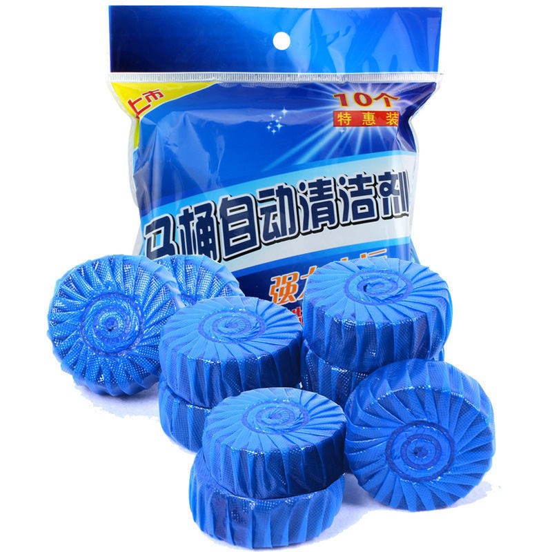 Toilet Bowl Cleaner Manufacturer - Solid Blue Bubble Scented