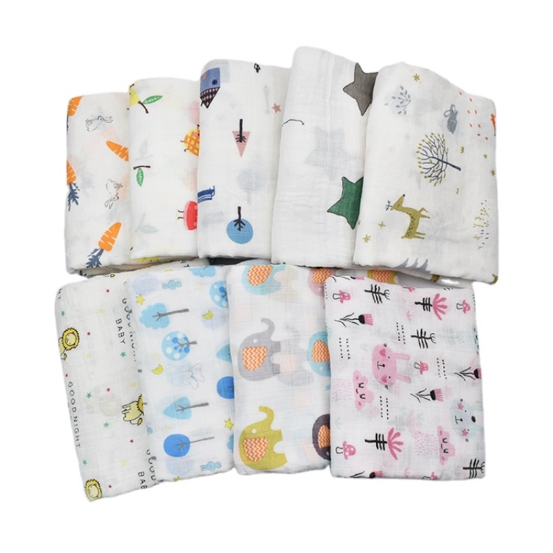 Baby Blanket Factory - OEM Custom Unisex Muslin Swaddle Blanket