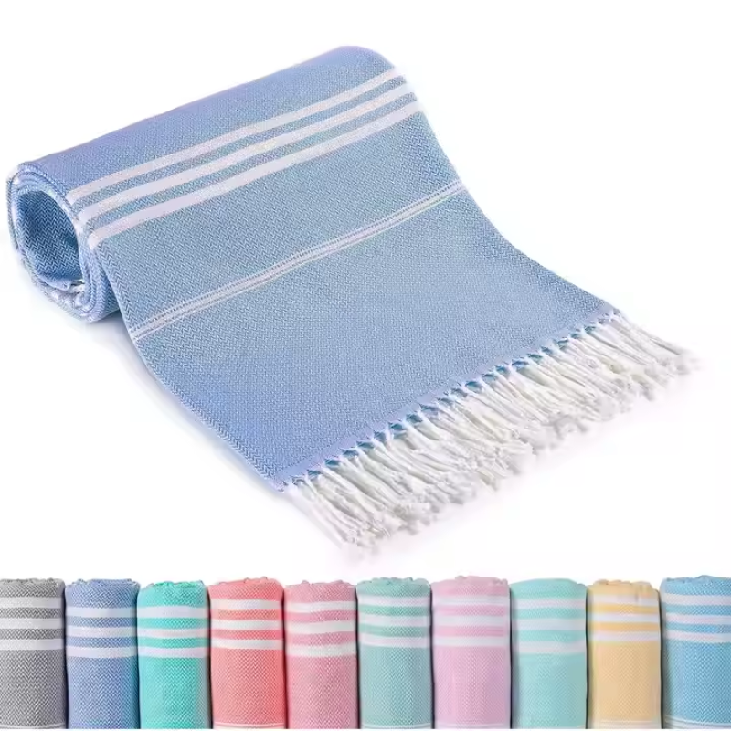 Beach Towel Manufacturer - OEM Custom Turkish Pestemal Hammam Towel