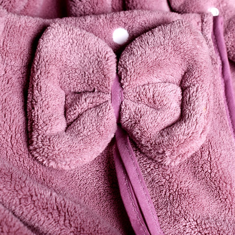 Bath Skirt Factory - OEM Custom Coral Fleece Breast Wrap Towel