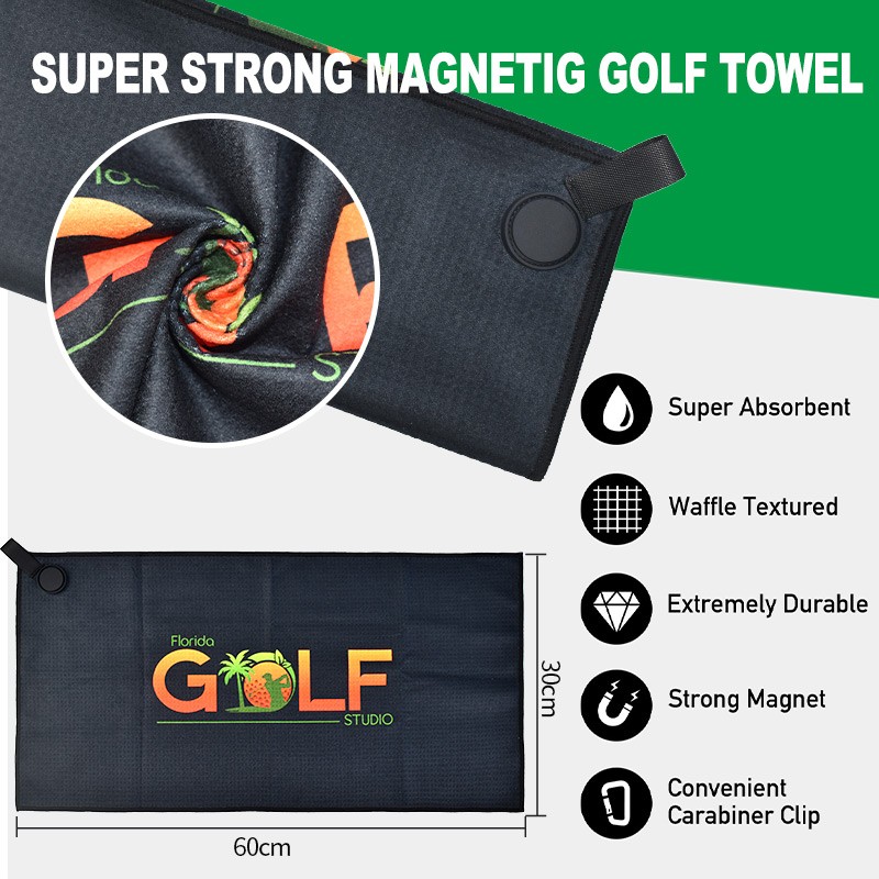 Golf Towel Manufacturer - OEM Custom Club Cleaner Golf Towel