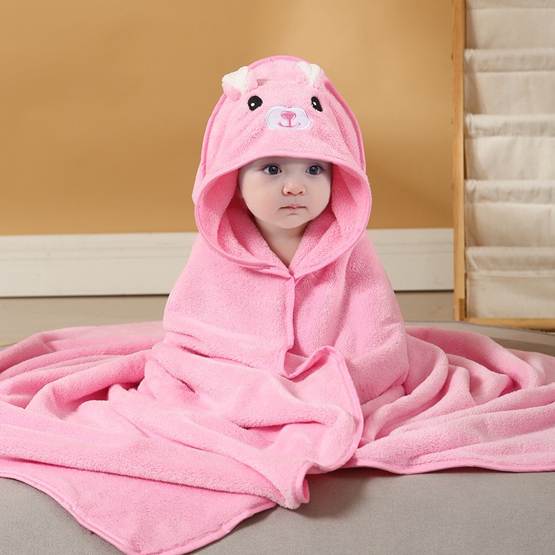 Bath Towel Manufacturer - OEM Custom Flannel Hooded Cloak Towel