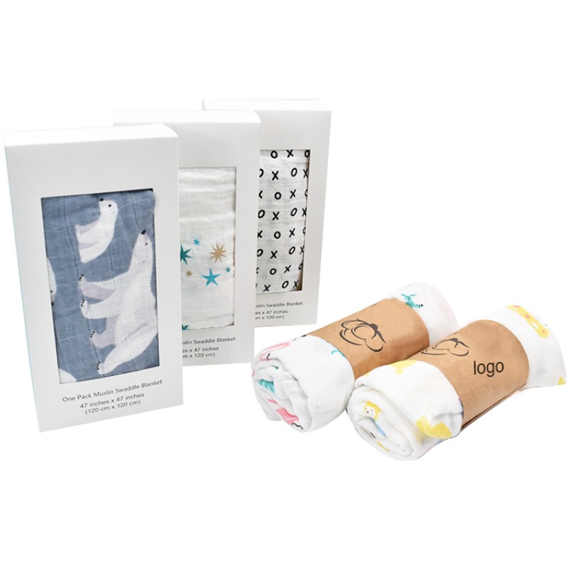 Baby Blanket Factory - OEM Custom Bamboo Fiber Swaddle Blanket