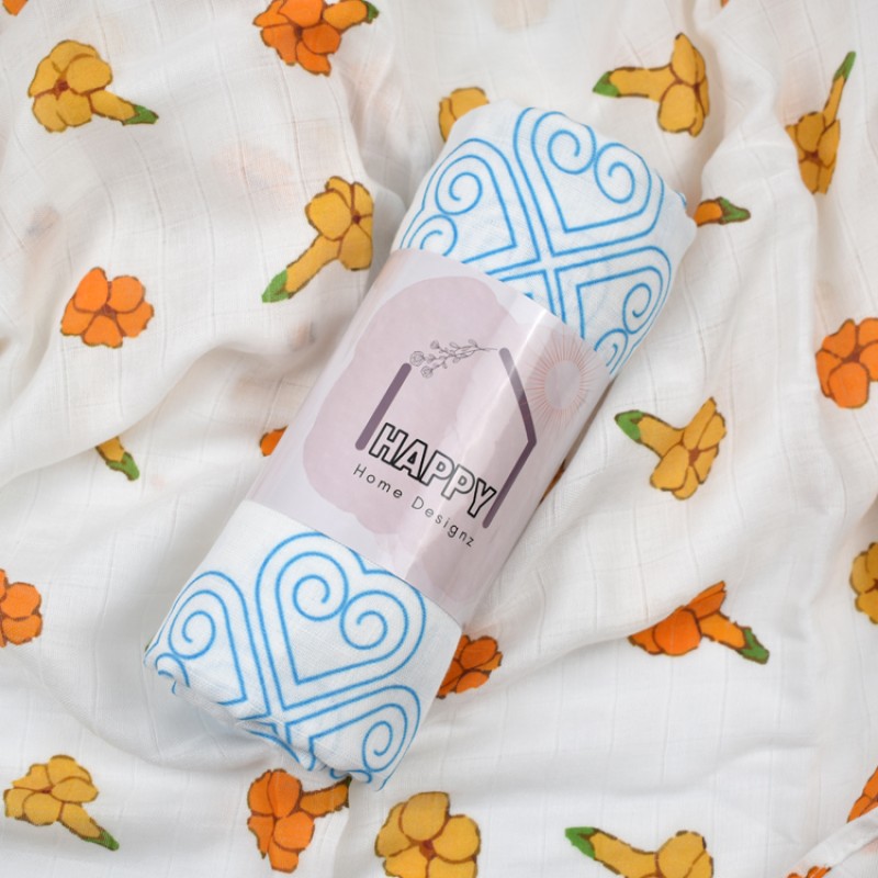 Baby Blanket Factory - OEM Custom Dinosaur Printed Bamboo Blanket