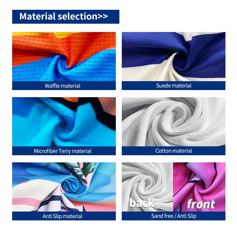 Beach Towel Manufacturer - OEM Custom Digital Printed Microfiber Towel