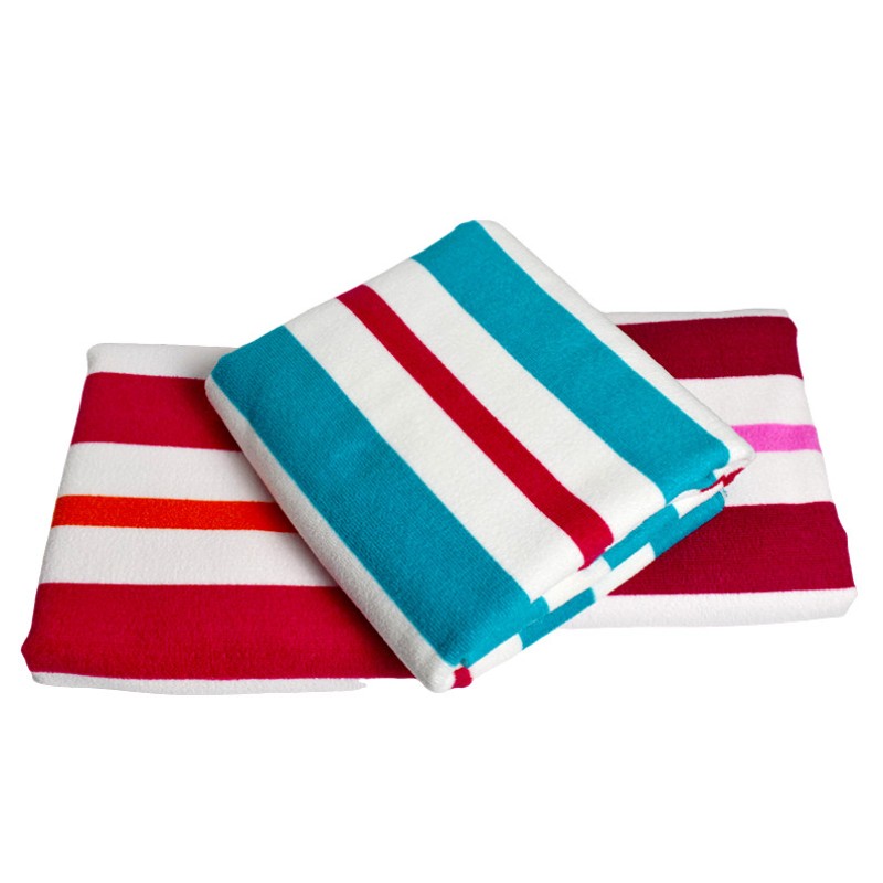 Beach Towel Manufacturer - OEM Custom Eco-friendly Striped Towel