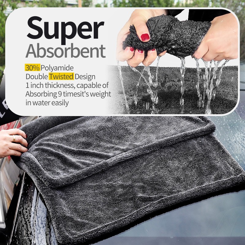 Microfiber Towel Factory - OEM Custom Twisted Car Wash Towel