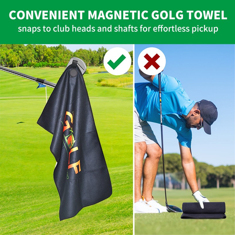 Golf Towel Manufacturer - OEM Custom Club Cleaner Golf Towel