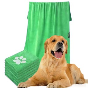 Pet Towel Factory - OEM Custom PAWS Printed Pet Towel