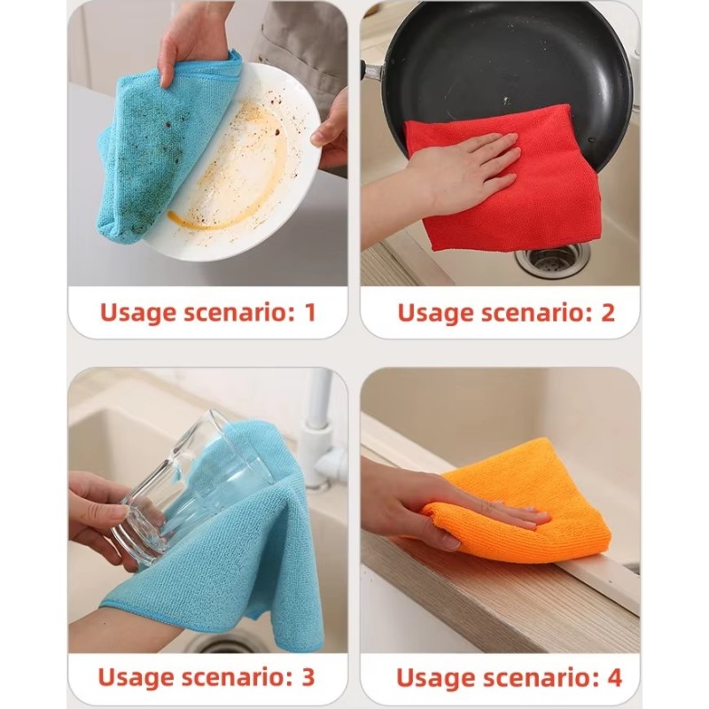 Cleaning Cloth Manufacturer - OEM Custom Thickened Microfiber Towels