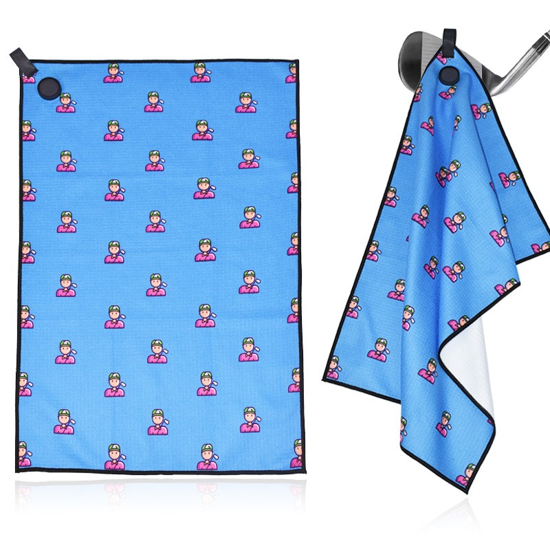 Golf Towel Manufacturer - OEM Custom Magnetic Ball Cleaning Towel