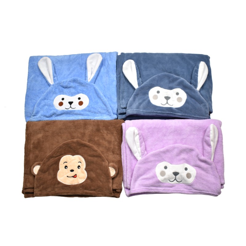 Bath Towel Factory - OEM Custom 3D Animal Pattern Towel Set