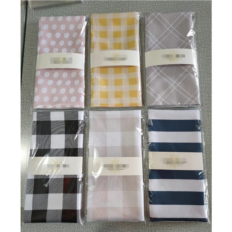 Tea Towel Manufacturer - OEM Custom Colorful Cleaning Cloth