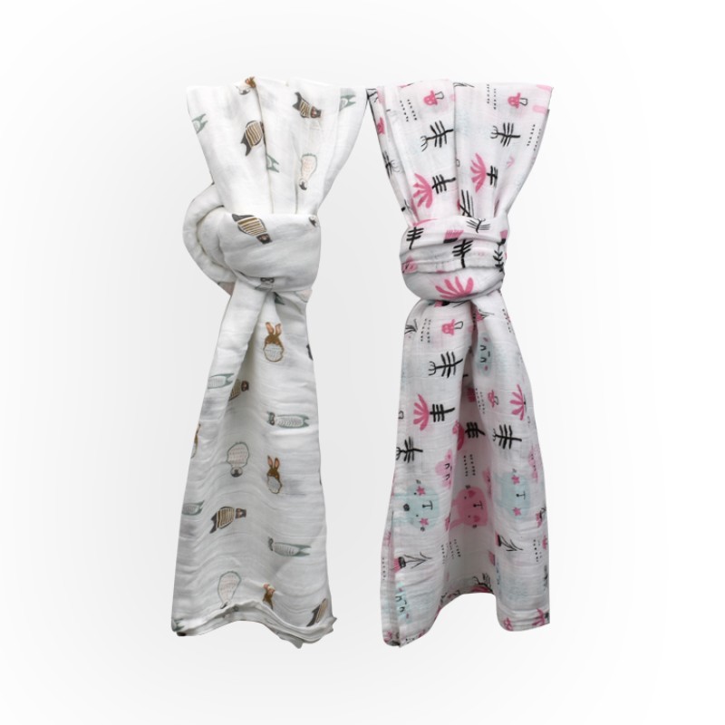 Baby Blanket Factory - OEM Custom Printed Cotton Swaddle Blanket