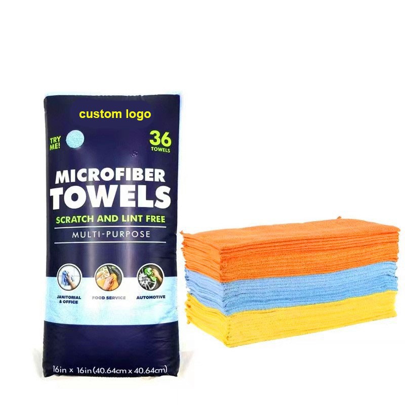 Cleaning Cloth Manufacturer - OEM Custom High Pile Microfiber Towel