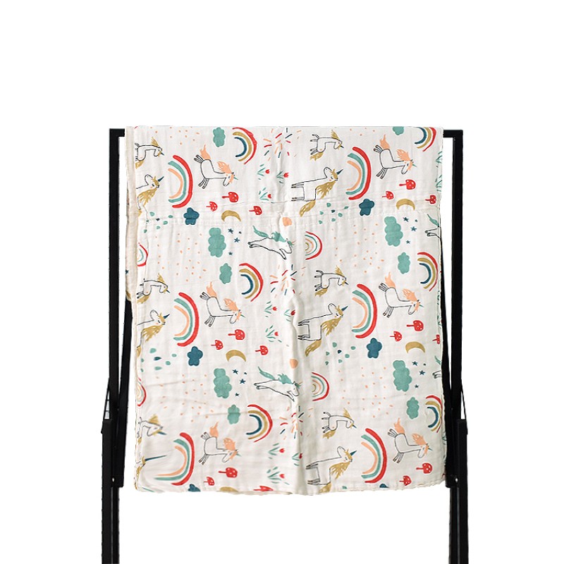 Baby Blanket Factory - OEM Custom Dinosaur Printed Bamboo Blanket