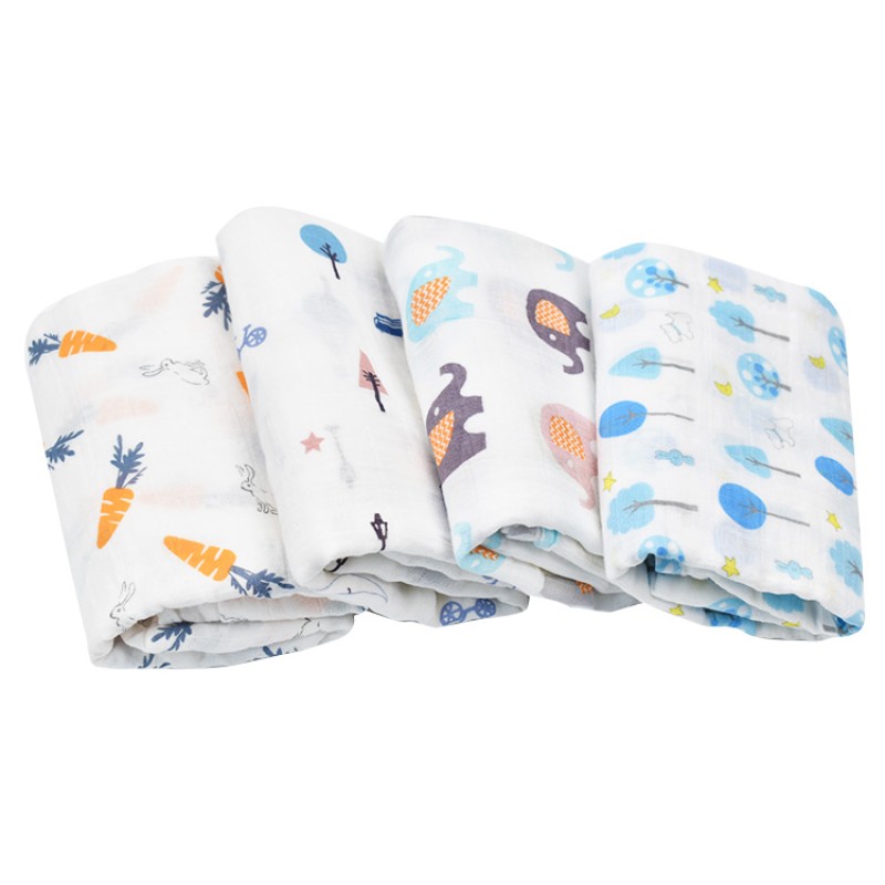 Baby Blanket Factory - OEM Custom Bamboo Fiber Swaddle Blanket