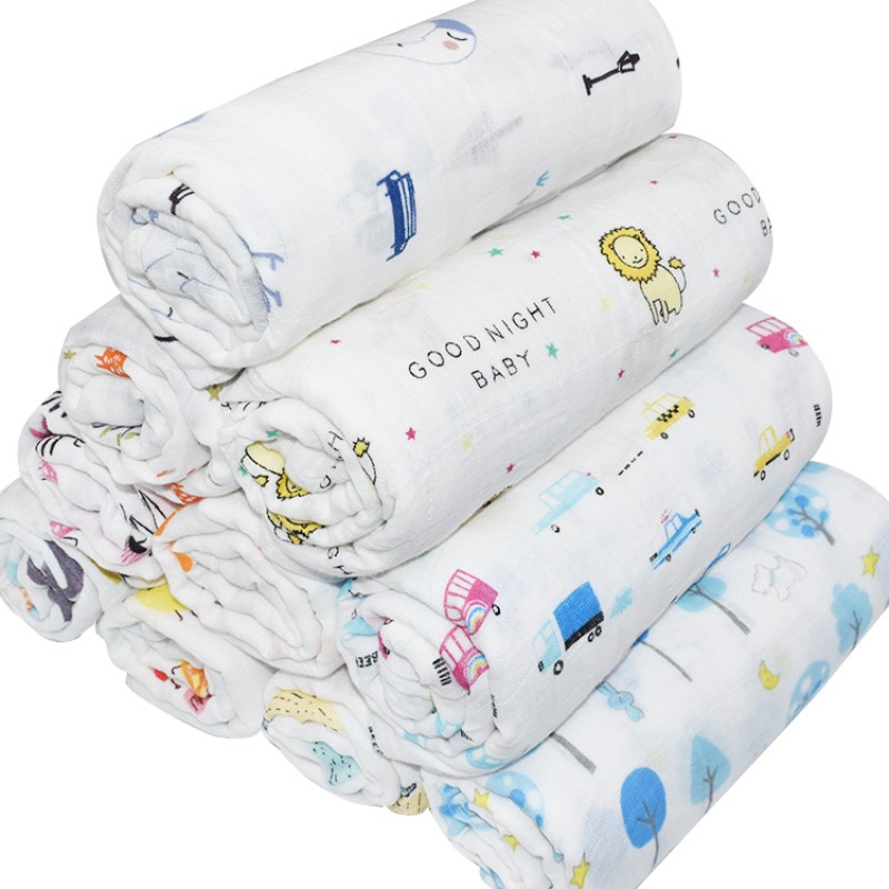 Baby Blanket Factory - OEM Custom Bamboo Fiber Swaddle Blanket